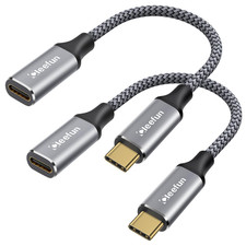 Short USB-C Extension Cable , USB-C Male to Female, 10Gbps Data & 4K picture