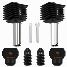 HIKUDIY 2PCS 0.2mm+0.4mm Hotend Kit for Bambu Lab 0.2mm+0.4mm, picture