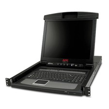 APC AP5808 17 Rack LCD Console with Integrated 8 Port Analog KVM Switch picture