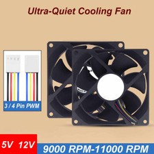 DC Brushless 3 / 4-Pin PWM Micro Cooling Fan for GPU/CPU/Printer 2510 25x10x10mm picture
