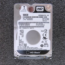 WD Black 500 GB SATA III Hard Drive / 2.5