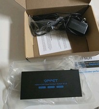 VPFCT 4K HDMI KVM Switch 2x2 Dual Monitor w/ USB3 + Desktop Controller picture