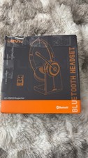 LEVN LE-HS013 Superior Bluetooth Headset Black/Orange AI Noise Cancellation picture
