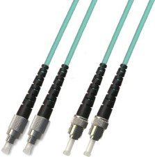 250M 10GB OM3 Duplex Fiber Optic Cable 50/125 Long Length FC ST Patch Cable picture
