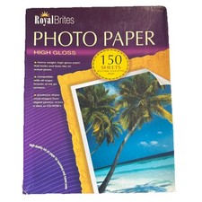 Royal Brites High Gloss Ink Jet Photo Paper 8.5