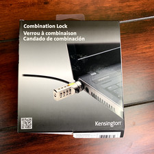 Kensington Combination Cable Lock For Laptops Sealed Box (Box Damage LOOK) picture