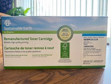Staples HP Laser Jet - HP 131A Sustainable Earth SEBM251CR Toner Cartridge Cyan picture