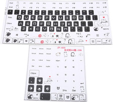 Universal Desktop Computer Keyboard Sticker for 84 to 108 Key Keyboard,Jp-603 PV picture