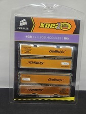 NEW Corsair 4GB (2x2GB) DDR2   Desktop RAM - CL1117c.m5 -72596 New Sealed picture
