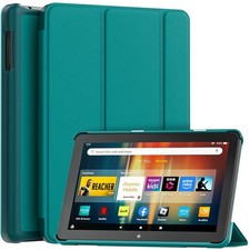 Lainergie Amazon Fire HD 8 Tablet Case 2024 2022 2020 Emerald Auto Wake Stand picture