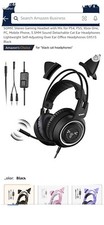 headset gaming With Mic And Cat Ears, Never Opened Still Sealed. picture
