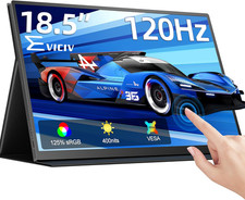 EVICIV 18.5” Portable Monitor Touchscreen | 120Hz 1ms Gaming Monitor | 400Nits | picture