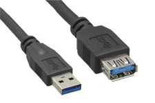 3Ft-15Ft SpuerSpeed USB 3.0 Male-Female Cable Extension Cord 5.0Gbps Sync Charge picture
