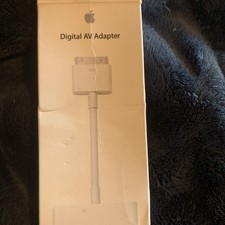 NEW ORIGINAL Apple MD098ZM/A A1422 Digital AV Adapter (30-Pin) White *SEALED BOX picture