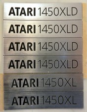 ATARI 1450XLD Case Badge 400/800/1200XL/1400XL/1088XL/1250XL/130XE/65XE/XEGS picture