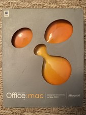 New  RARE Microsoft Office: Mac v. X for OS X  NIB picture