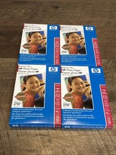 4 Genuine HP Q5519A Premium Plus Photo Paper Glossy for Inkjet 4x6 45 Sheets/Box picture