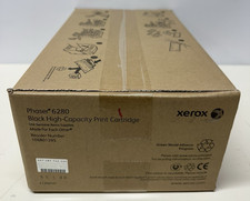 Xerox 106R01395 Black High Yield Toner Cartridge, Phaser 6280 Genuine picture