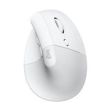 Logitech Lift Vertical Ergonomic Wireless Mouse Off-White Right Hand 910-006469 picture