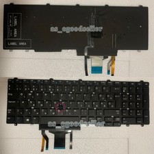 Hungarian Magyar Keyboard for DELL Latitude 5550 5580 5590 5591 BACKLIT , Black picture