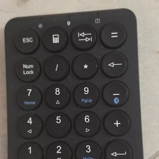 SANWA GNTBT1 Portable Bluetooth Numeric Keypad Number Pad, Black picture