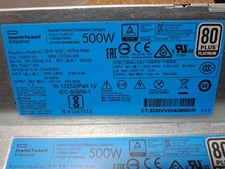 HPE 500W Power Supply 754377-001 723595-101 HSTNS-PD40 DL380 DL360 Gen9 Gen10 picture