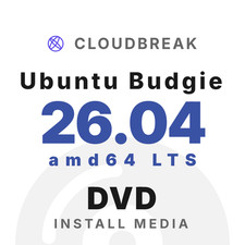 Ubuntu Budgie 26.04 amd64 LTS Bootable/Live Install DVD NEW picture
