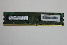 LENOVO 41A1296 1GB 240 PIN 1RX8 PC2-5300U DIMM MEMORY SAMSUNG M378T2863QZS-CE6 picture