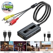 For RCA to HDMI-Compatible Converter VCR,VHS, DVD Analog Composite Adapter picture