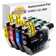 LC401XL Black Color Ink compatible for Brother MFC-J1010DW MFC-J1012DW J1170DW picture