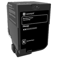 74C10K0 Return Program Unison Toner, 3,000 Page-Yield, Black picture