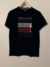 Tommy Hilfiger Mens Newton Heritage T-Shirt Sky Captain 78J5996 410 picture