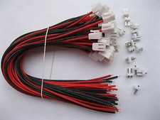 10 pcs 3.96mm VH3.96 2 pin Female Wire with Male pin Connector Leads 30cm 12inch picture