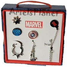 Disney Parks Marvel Superhero Icons Earrings Set of 6 picture