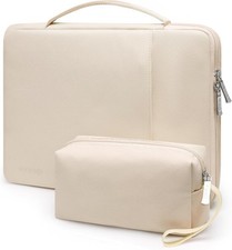 15-16 Inch Laptop Sleeve Case Bag for MacBook Pro 16 M5, Sand Color Design picture