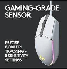Logitech G102 LIGHTSYNC 8,000 DPI RGB 6 Button Wired Gaming Mouse - Open Box picture