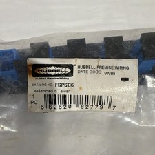 Hubbell Premise Wiring FSPSC6 6-Port SC Optical Patch Panel 1U 19in picture