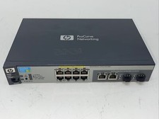 HP ProCurve J9137A 2520-8 POE Ethernet Switch No AC Adaptor Not Able To Test picture