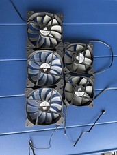 5 fans + Corsair 240mm CPU liquid cooler Cw-9060025-ww  picture