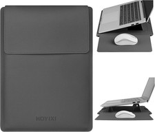 Sleeve for 13.3''/13.6'' Laptop PU Leather with Stand Compatible with MacBook Pr picture