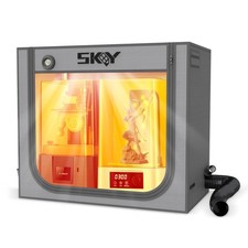 Large Resin 3D Printer Enclosure with Ventilation Kit LED Light, 3D Printer V... picture