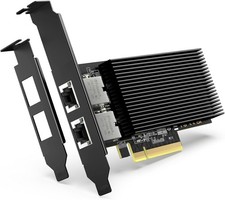 10G PCI-E Network Card with 10Gbps Dual RJ45 Ports picture