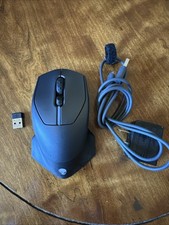 Alienware AW610M Wire/Wireless Gaming Mouse 16000 DPI Optical Gray Black. Used. picture