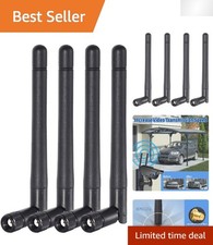 Versatile Dual Band WiFi Antenna 4-Pack | Ideal for Routers & Security Cameras picture