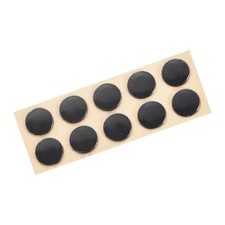 10Pcs Round Mouse Feet Pads 0.7mm for Gaming Mouse Feet Replacement Black picture