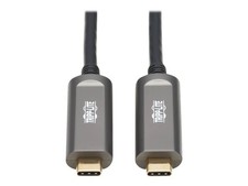 Tripp Lite U420F10MD3 10m USB-C AOC Cable M/M 10 Gbps Black picture