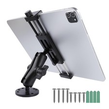 All-Aluminum Car Tablet Holder with Heavy Duty Drill Base picture