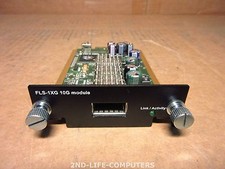 Brocade FLS-1XG 10G Gigabit Module Foundry Networks - PULLED FROM Fastiron LS624 picture