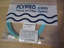 4M FLYPRO MM Duplex OM3 LSZH LC-LC Fiber Patch Cable NEW picture