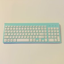 Cimetech 2.4G Wireless Keyboard Only KF-10+TM002 Turquoise No Mouse No Receiver picture